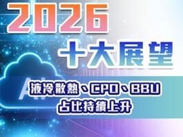 2026產業十大展望 – 液冷散熱、CPO、BBU 占比持續上升