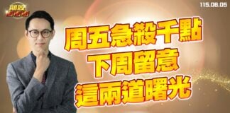 【周五急殺千點,下周留意這兩道曙光】翁士峻 期股衝衝衝2026/06/05