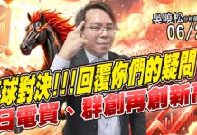 吳曉松 股市輕松賺【直球對決!!!回覆你們的疑問 日電貿、群創再創新高】影音分析2026/06/22