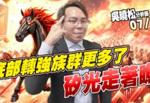 吳曉松 股市輕松賺【底部轉強族群更多了 矽光走著瞧】影音分析2026/07/03